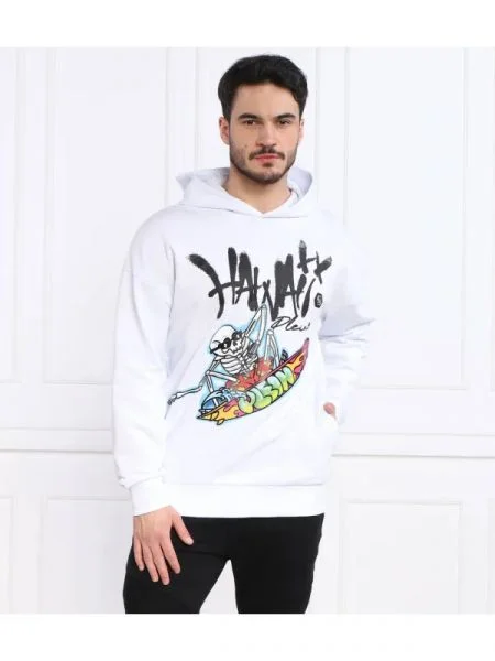 Philipp Plein Hanorac alb