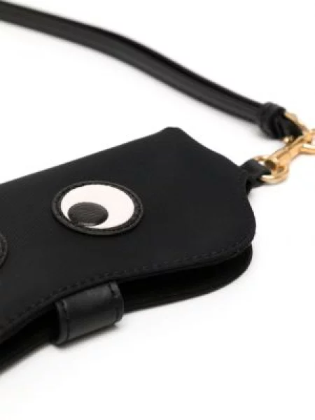 Okulary przeciwsłoneczne Anya Hindmarch czarne