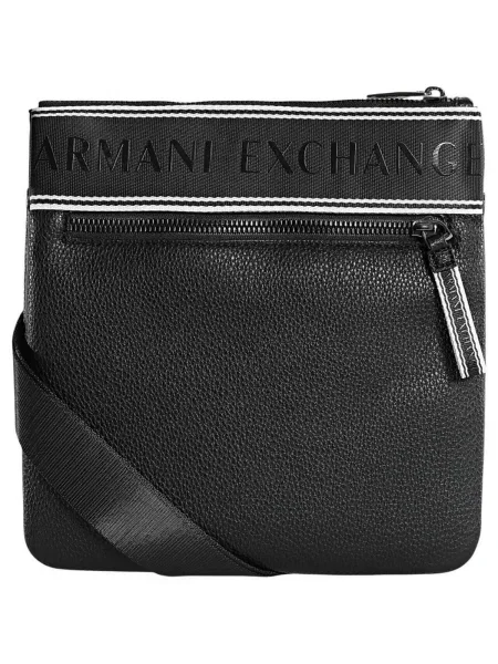 ARMANI EXCHANGE Geantă de umăr IAN FLAT' negru
