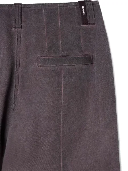 Pantaloni Sunnei de lână maro