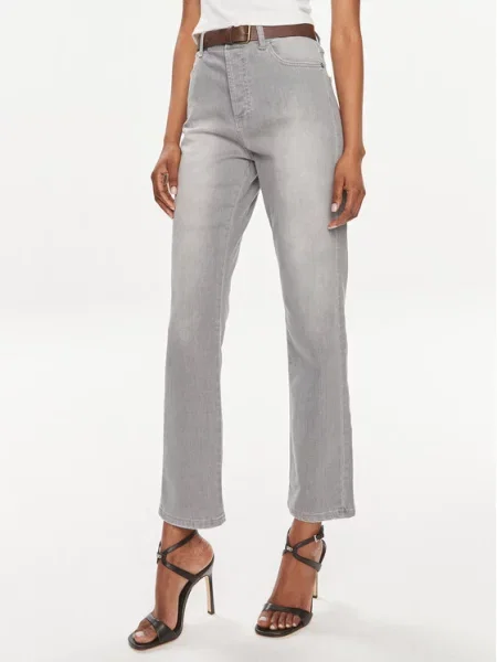 Jeans hlače Please siva