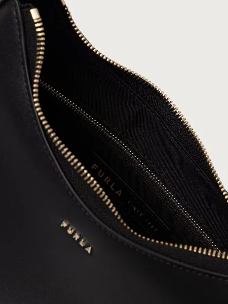 Кожаная сумка хобо Furla