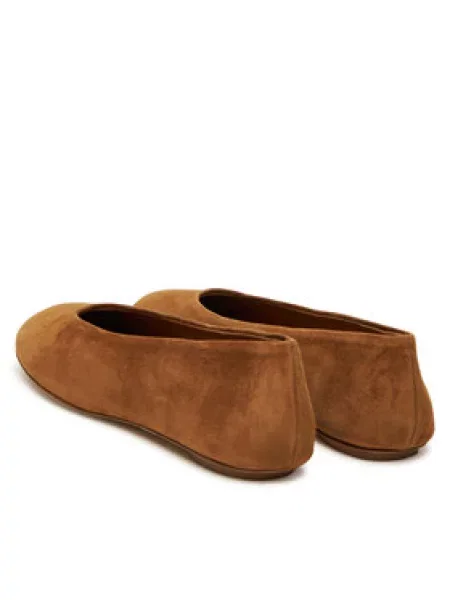 Balerinke Weekend Max Mara Todisuede rjava