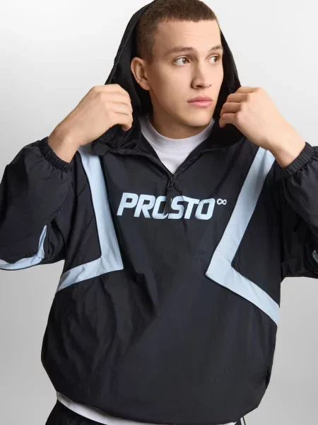 Kurtka przeciwwiatrowa Prosto Sprinter czarna