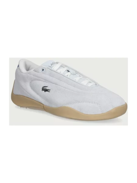 Sneakersy Lacoste skórzane niebieskie