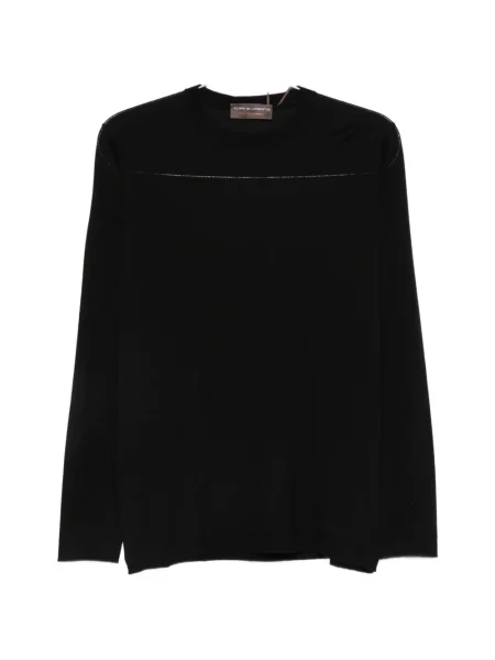 Пуловер Filippo De Laurentiis черно
