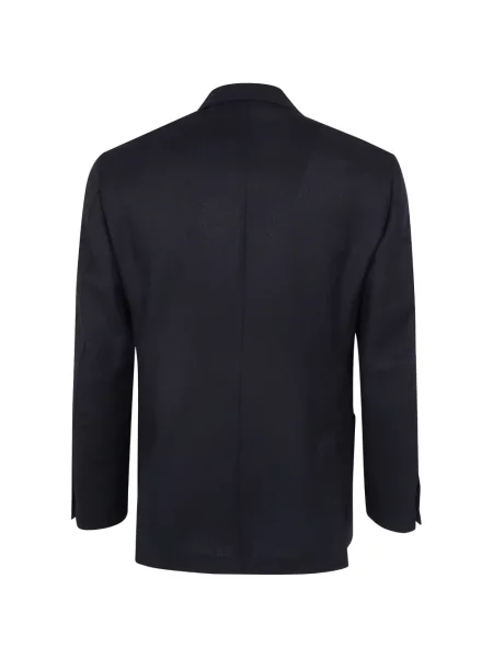 Sacou Lardini cu model herringbone gri