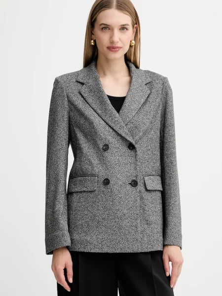 MM sacou ALBANIA cu două rânduri de cu imprimeu gri