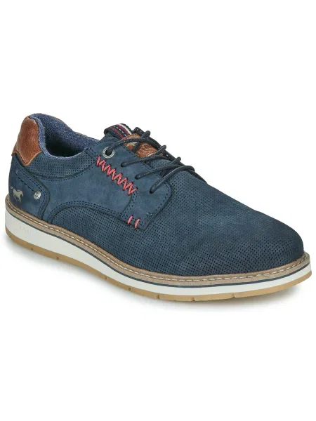 Pantofi Mustang albastru