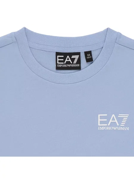 Tricou copii Emporio Armani Ea7 albastru