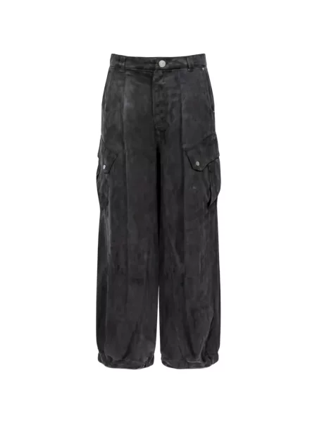 Pantaloni cargo Pinko negru