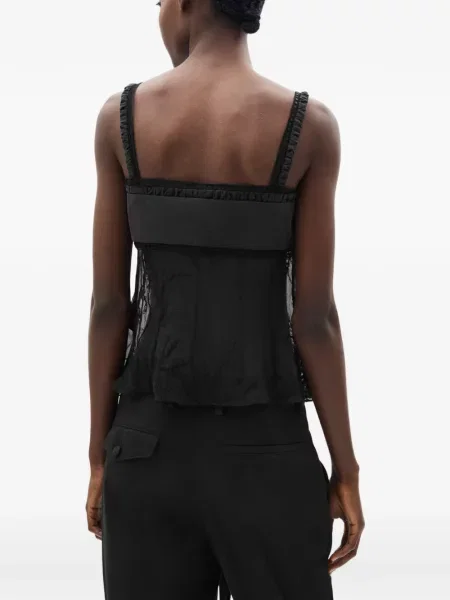 Top Ann Demeulemeester negru