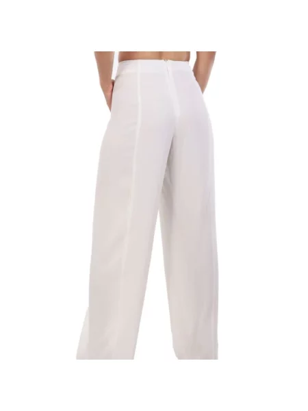 Spodnie Emporio Armani beżowe
