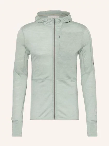 Icebreaker Kurtka Jako Warstwa Środkowa Merino Blend Realfleece™ Desceder Z Dodatkiem Wełny Merino blau