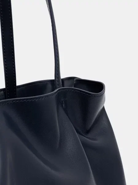 Кожаная сумка шоппер Tory Burch