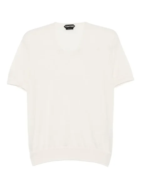 Tricou Tom Ford cu decolteu rotund scurt