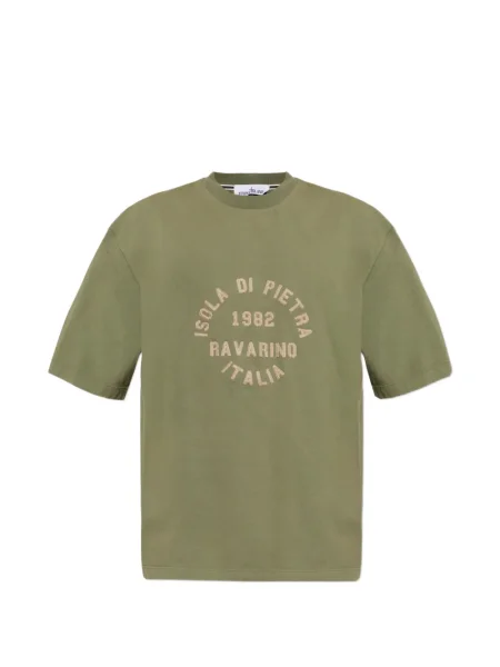 Tricou Stone Island cu broderie verde