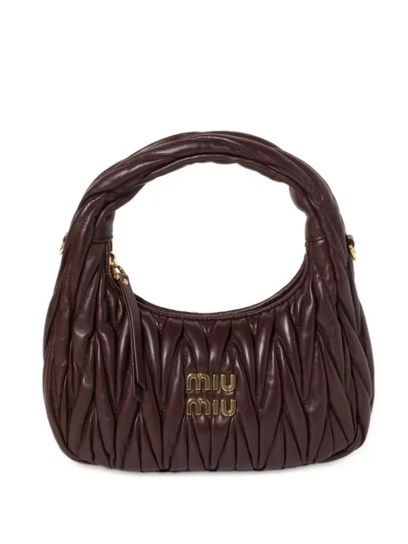Чанта Miu Miu кафяво