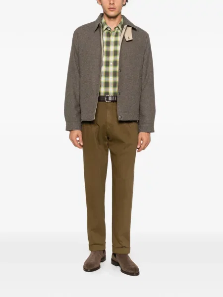 Geacă cămașă Woolrich maro