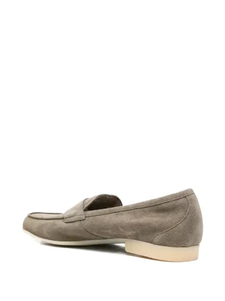 Semišové loafers Fratelli Rossetti zelené