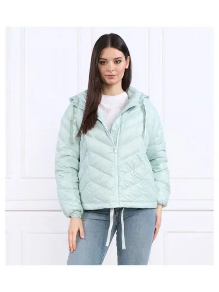 TWINSET De puf geacă verde