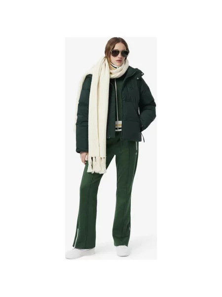 Kurtka Lacoste Sport Puffer ciemny 40 zielony