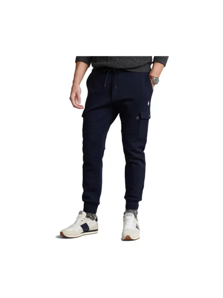 Spodnie cargo Ralph Lauren granatowe