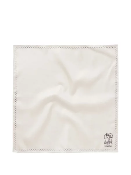Šál Brunello Cucinelli s potiskem