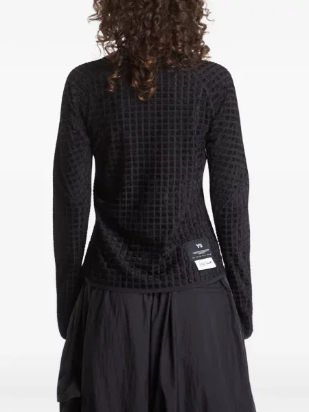 Lung reversibil tricou Y-3 negru