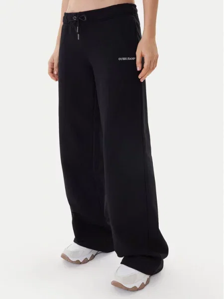 Guess Jeans Spodnie dresowe czarny