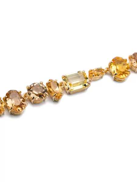 Colier Swarovski auriu