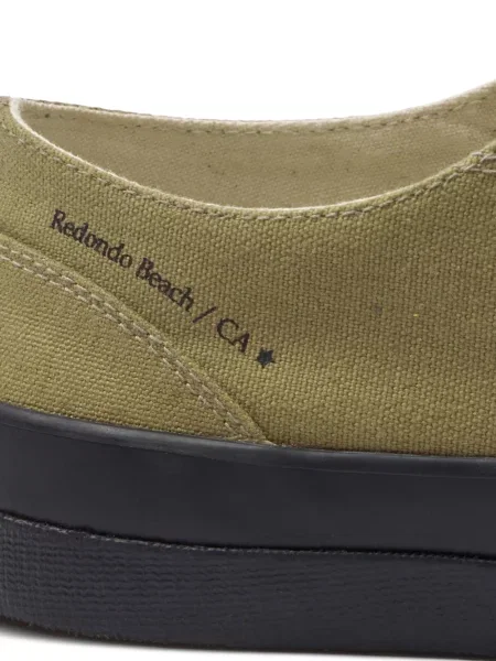 Sneakers Fortela με κορδόνια με σχέδιο με δαντέλα πράσινο