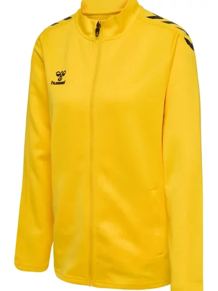 Bluza dresowa zapinana na Hummel Core XK żółta