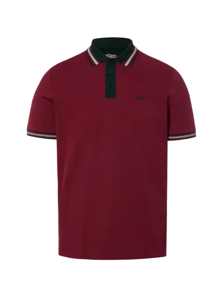 Finshley & Harding London koszulka polo Mężczyźni S czerwony