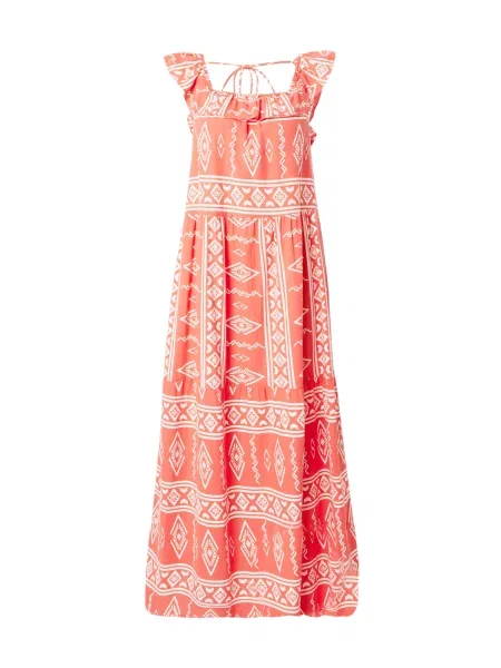 VERO MODA Ruha Dicthe narancs fehér