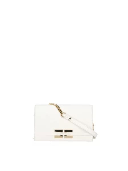 Torebka crossbody Elisabetta Franchi beżowa