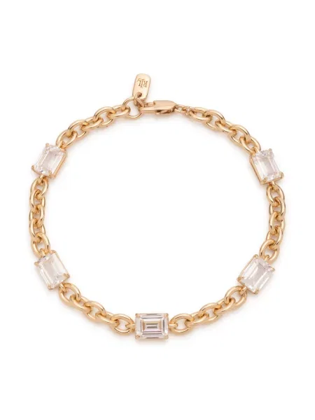 Lauren Ralph Lauren Zapestnica FLEX / transparentna zlata