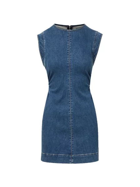 Sukienka jeansowa Veronica Beard niebieska