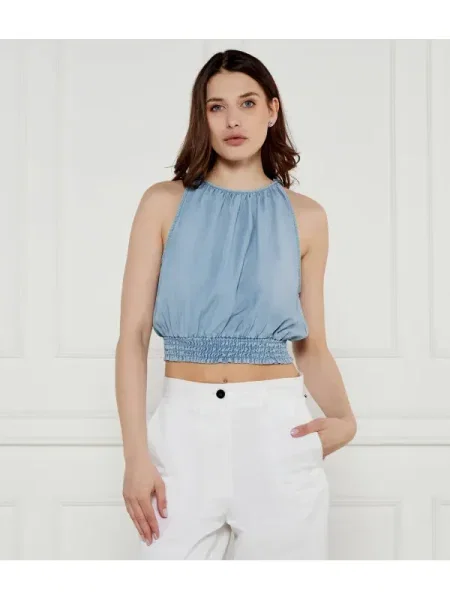 Cropp top Dkny albastru