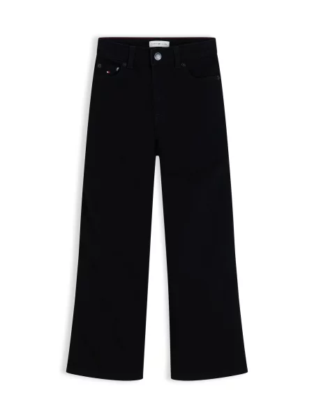 Tommy Hilfiger Džíny S Širokými Nohavicemi cleanblack černé