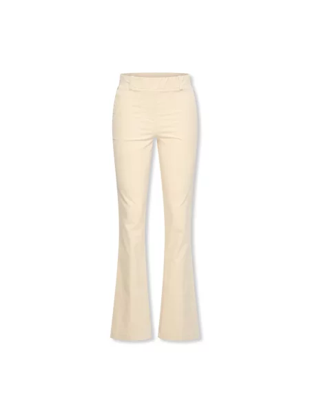 Lniane spodnie Helena Hart beżowe