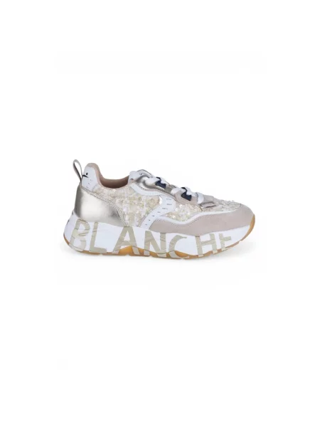Sneakersy Voile Blanche beżowe