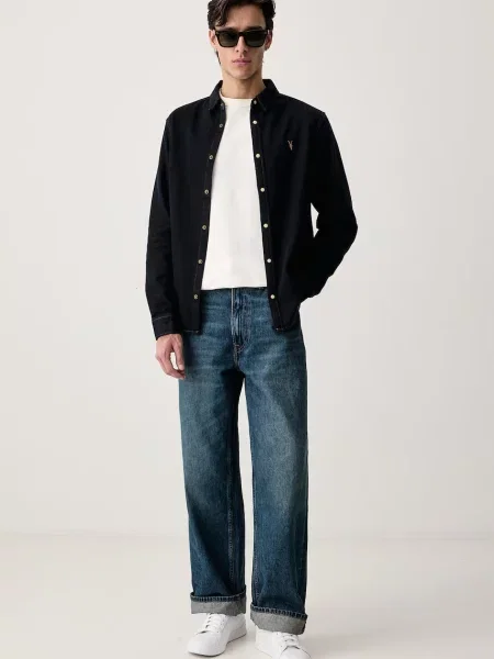 AllSaints cămașă pentru bărbați cu GLEASON
