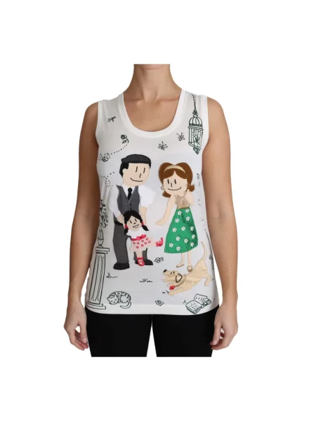Top Dolce And Gabbana bez rękawów
