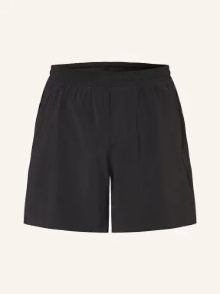 Lululemon Szorty Treningowe 2 W 1 Pacebreaker schwarz czarne