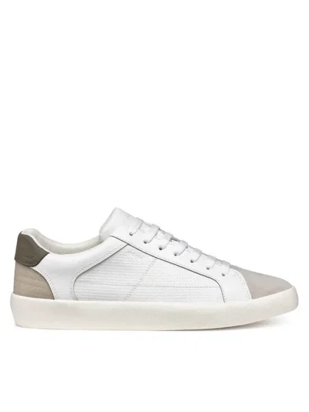 Sneakerși Geox alb