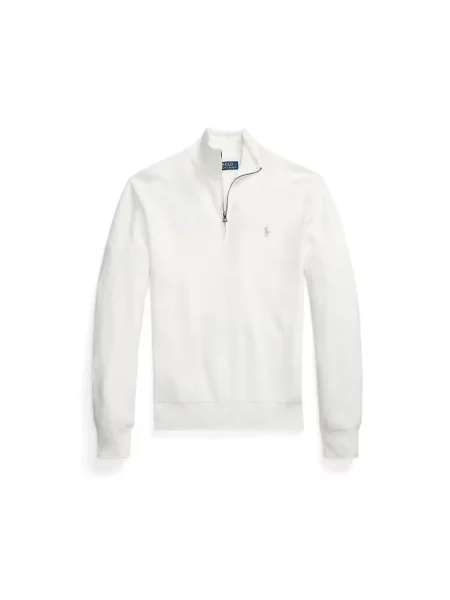 Bluza o kroju regular fit z kołnierzem i wyhaftowanym logo Polo Ralph Lauren biała