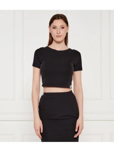 GUESS Tricou PRISCA | Cropped Fit negru