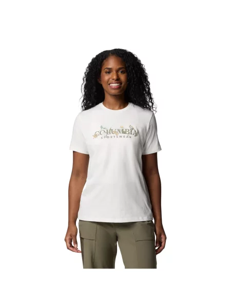 T-shirt sportowy z krótkim rękawem Boundless Beauty Logo SS Tee beżowa