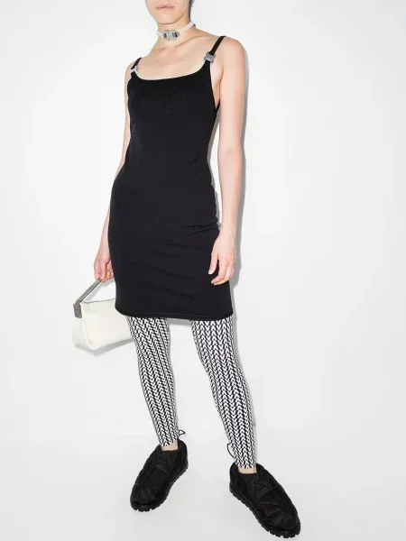 Kostiumas briaunotas mini mini suknelė 1017 Alyx 9sm juoda